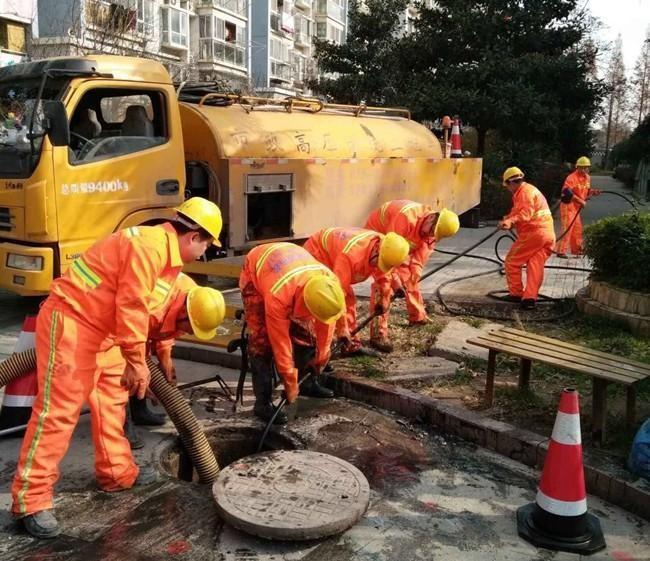 中沙市政管道清淤